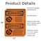 Signmission Chock Wheels Of Truck Or Trailer Bilingual OSHA Warning Sign, Vinyl Decal, 12in W x 18in L, 2PK OS-2PACK-WS-D-1218-L-12522 - alternate 4